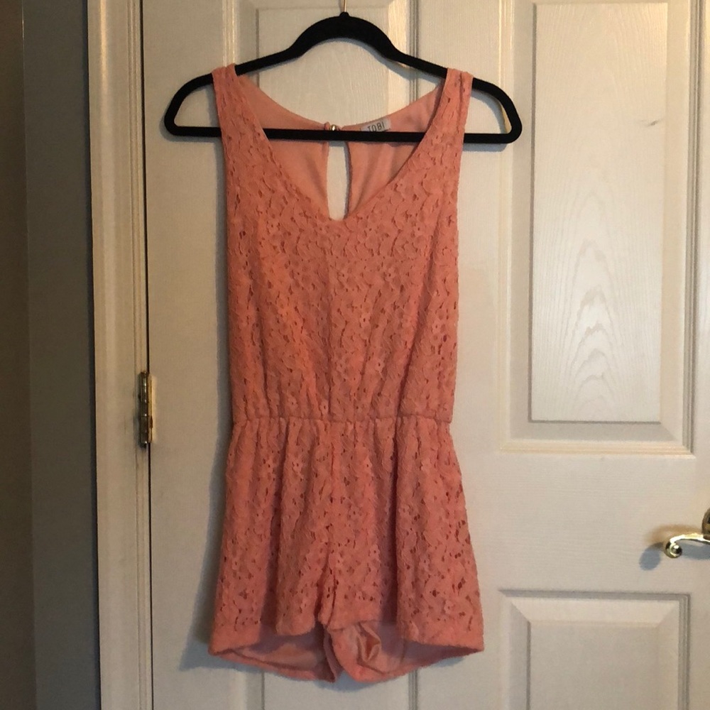 Orange romper